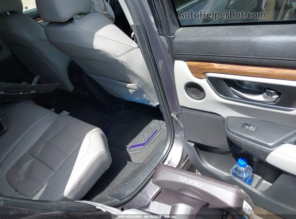 7FARW2H83JE070272 2018 HONDA CR-V Gray Вид наклейки з VIN-кодом