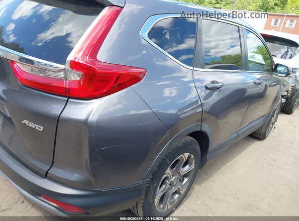 7FARW2H83JE070272 2018 HONDA CR-V Gray Задня права чверть
