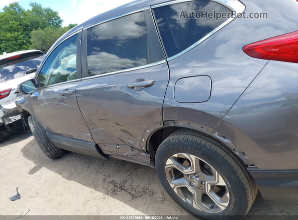 7FARW2H83JE070272 2018 HONDA CR-V Gray Панорамний вид салону 360°