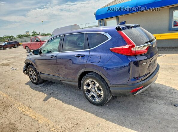7FARW2H83JE085340 2018 HONDA CR-V Blue უკანა მარცხენა