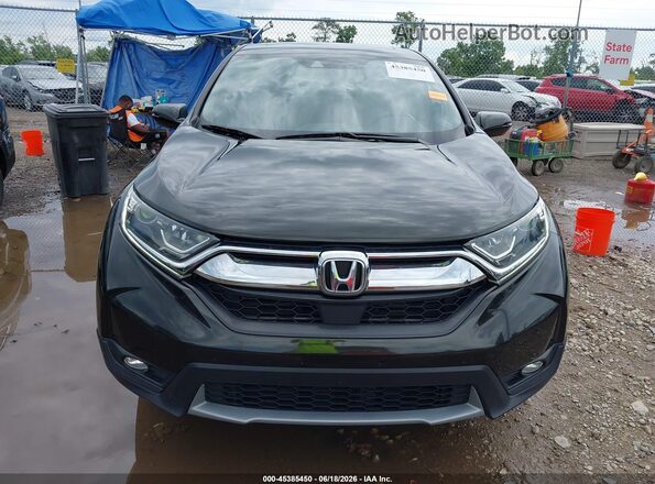 7FARW2H83KE000546 2019 HONDA CR-V Black Instrument cluster view