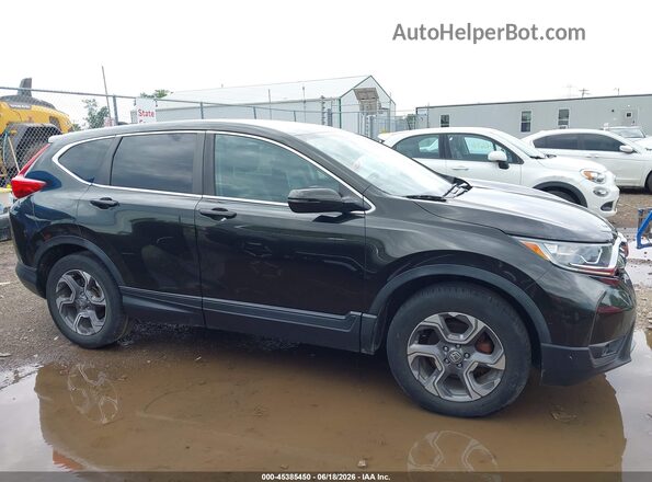 7FARW2H83KE000546 2019 HONDA CR-V Black Rear interior view