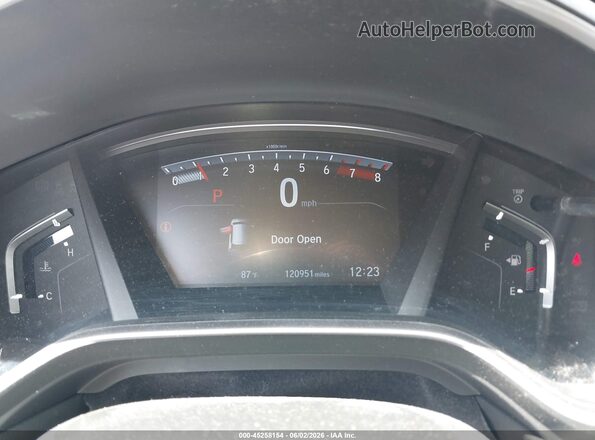 7FARW2H83KE009523 2019 HONDA CR-V White Вид задніх сидінь