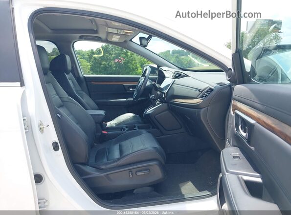 7FARW2H83KE009523 2019 HONDA CR-V White Вид салону спереду