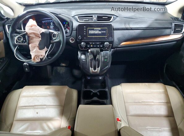 7FARW2H83LE021592 2020 HONDA CR-V White Առջևի վահանակի տեսք
