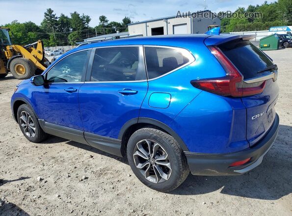 7FARW2H83ME010268 2021 HONDA CR-V Blue Rear left