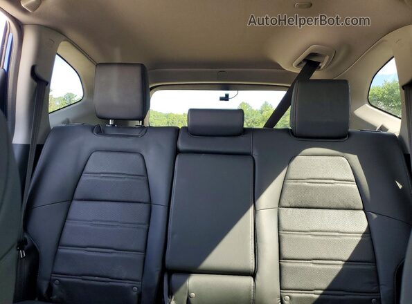 7FARW2H83ME010268 2021 HONDA CR-V Blue Rear seats view