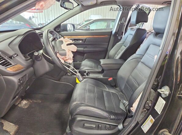 7FARW2H84JE002823 2018 HONDA CR-V Tan Widok wnętrza z przodu