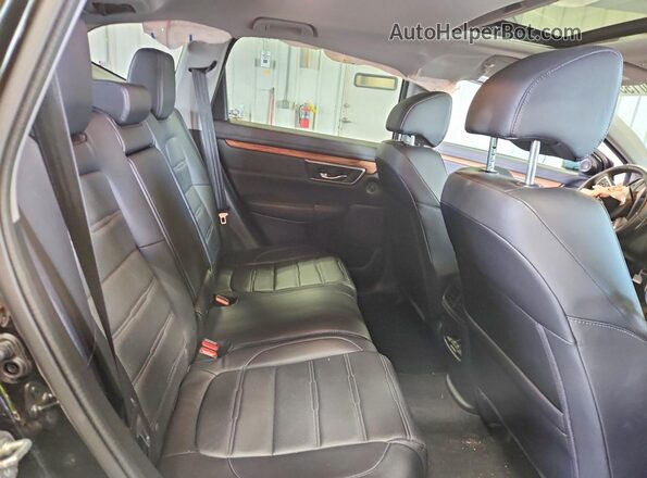 7FARW2H84JE002823 2018 HONDA CR-V Tan Widok wnętrza z tyłu