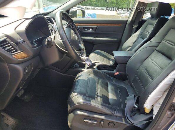7FARW2H84KE040120 2019 HONDA CR-V Gray 