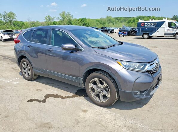 7FARW2H84KE040120 2019 HONDA CR-V Gray 