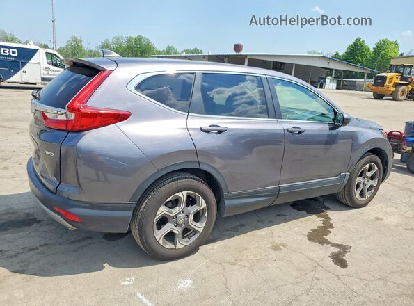 7FARW2H84KE040120 2019 HONDA CR-V Gray 