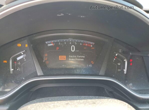 7FARW2H84KE040120 2019 HONDA CR-V Gray 
