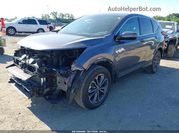 7FARW2H84NE011513 2022 HONDA CR-V Gray Vista tres cuartos delantera izquierda