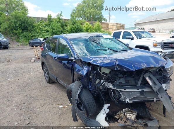 7FARW2H85JE015547 2018 HONDA CR-V Blue Vista frontal