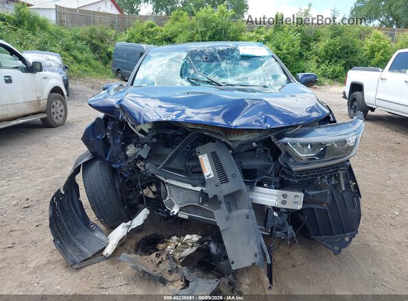7FARW2H85JE015547 2018 HONDA CR-V Blue Vista del cuadro de instrumentos
