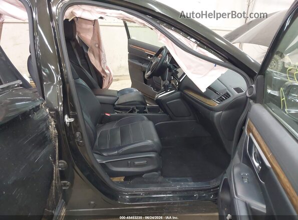 7FARW2H85JE018514 2018 HONDA CR-V Black Սալոնի դիմացի տեսք