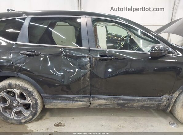 7FARW2H85JE018514 2018 HONDA CR-V Black Դիմացի տեսք