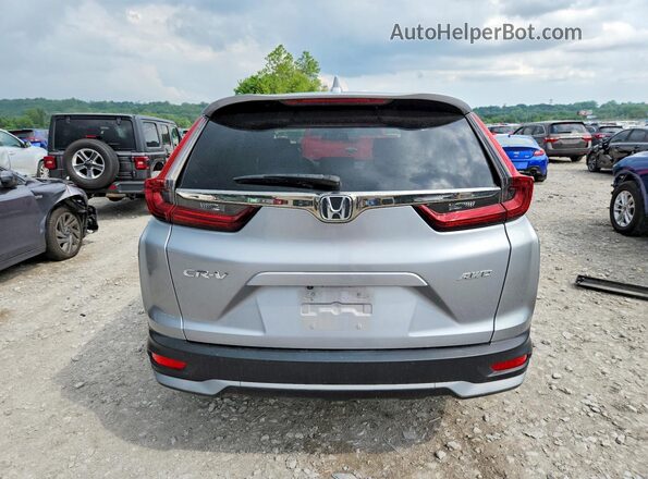 7FARW2H85ME002267 2021 HONDA CR-V Silver Հետևի տեսք