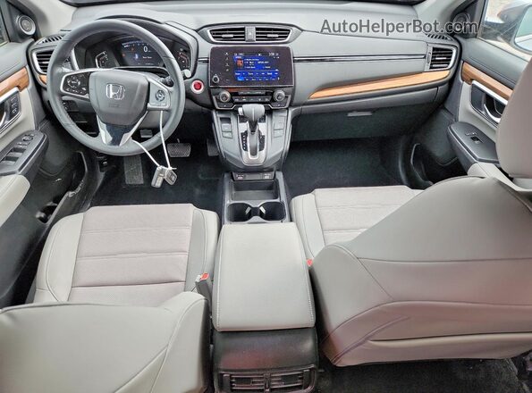 7FARW2H85ME002267 2021 HONDA CR-V Silver Առջևի վահանակի տեսք