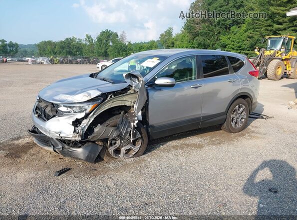 7FARW2H86JE090158 2018 HONDA CR-V Silver Vista tres cuartos delantera izquierda