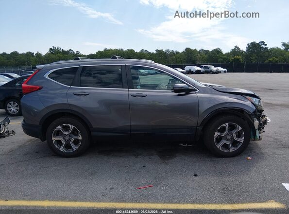7FARW2H87JE036285 2018 HONDA CR-V Gray 360 interior view