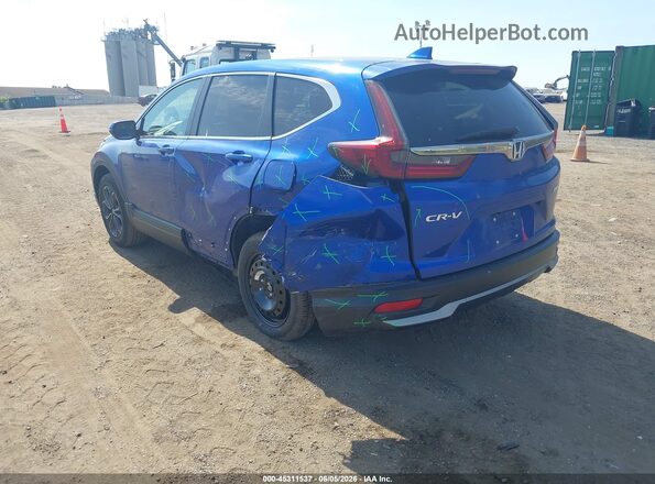 7FARW2H87ME004473 2021 HONDA CR-V Blue Հետևի ձախ