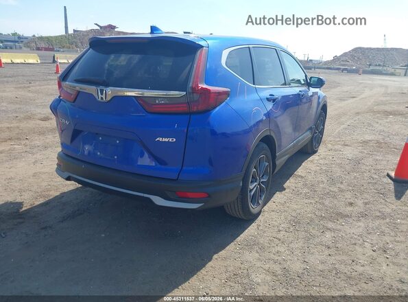7FARW2H87ME004473 2021 HONDA CR-V Blue Հետևի աջ
