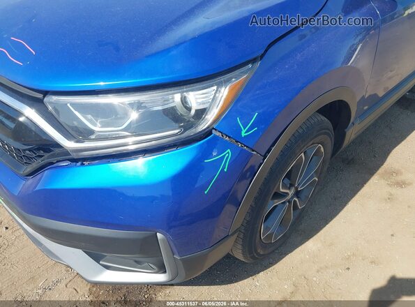 7FARW2H87ME004473 2021 HONDA CR-V Blue 