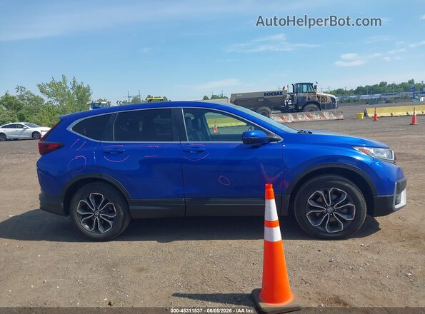 7FARW2H87ME004473 2021 HONDA CR-V Blue Սալոնի հետևի տեսք