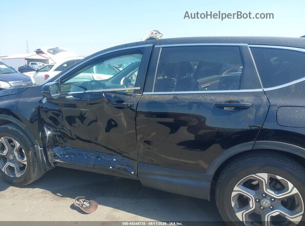 7FARW2H88KE003460 2019 HONDA CR-V Black Front view
