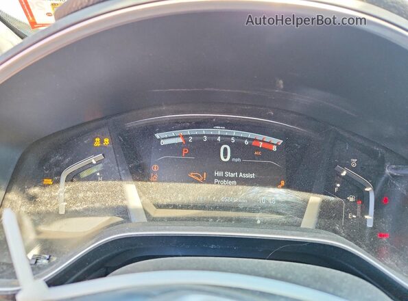 7FARW2H88KE051282 2019 HONDA CR-V Blue Vista del cuadro de instrumentos