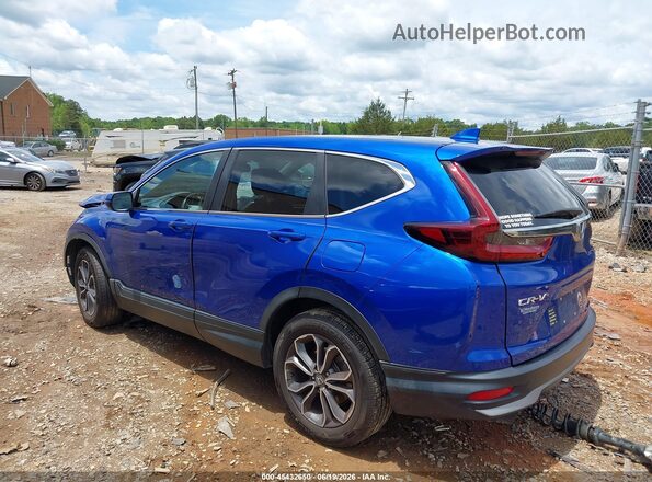 7FARW2H88LE004691 2020 HONDA CR-V Blue Հետևի ձախ