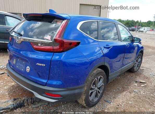 7FARW2H88LE004691 2020 HONDA CR-V Blue Հետևի աջ