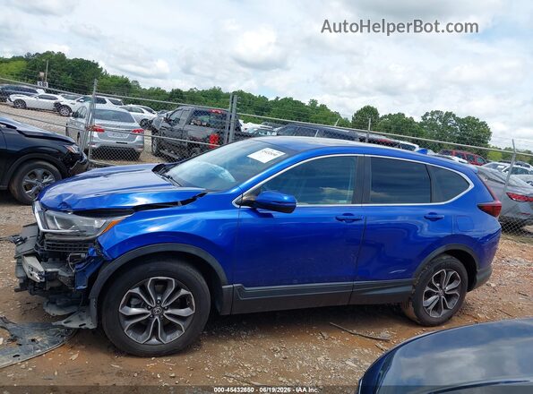 7FARW2H88LE004691 2020 HONDA CR-V Blue Սալոնի 360 աստիճան տեսք