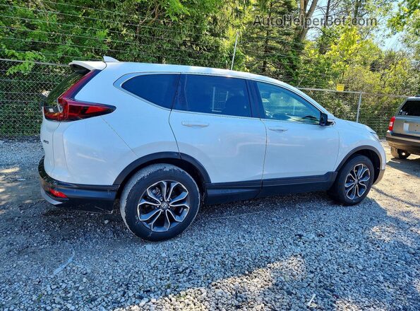 7FARW2H88NE044675 2022 HONDA CR-V White Trasero derecho