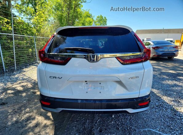 7FARW2H88NE044675 2022 HONDA CR-V White Vista trasera