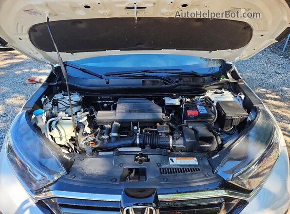 7FARW2H88NE044675 2022 HONDA CR-V White Vista del compartimento del motor