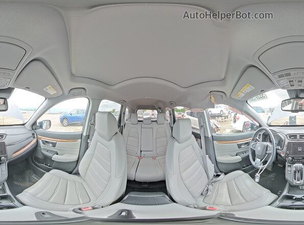 7FARW2H89JE004101 2018 HONDA CR-V Серый Панорамный вид салона 360°