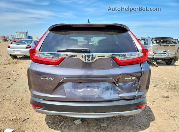 7FARW2H89JE004101 2018 HONDA CR-V Серый Вид сзади