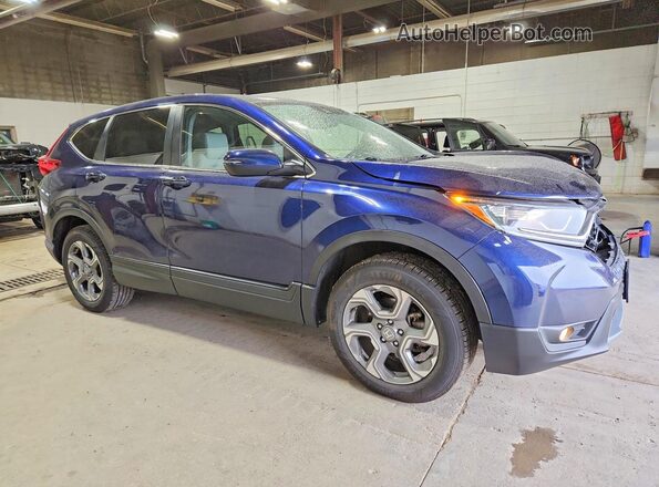 7FARW2H89JE062645 2018 HONDA CR-V Blue წინა მარჯვენა