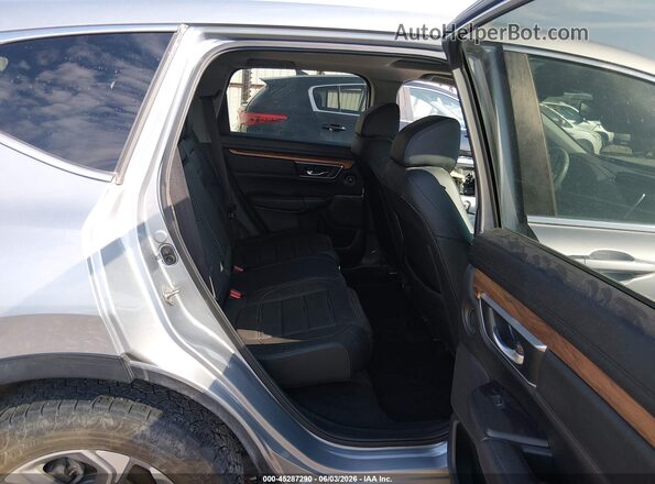 7FARW2H89KE032496 2019 HONDA CR-V Silver Vista de la etiqueta del VIN
