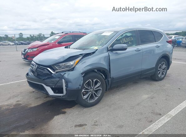 7FARW2H89NE054289 2022 HONDA CR-V Blue Przód lewy