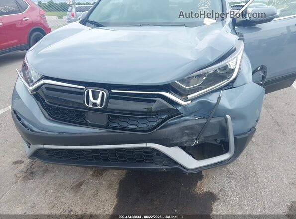 7FARW2H89NE054289 2022 HONDA CR-V Blue Widok z przodu