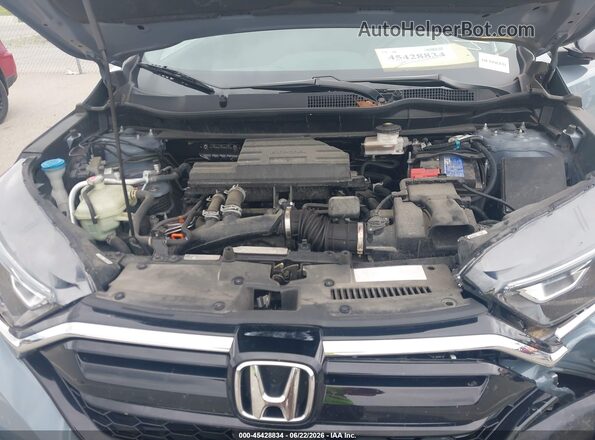 7FARW2H89NE054289 2022 HONDA CR-V Blue Widok z tyłu