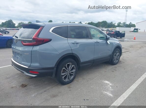 7FARW2H89NE054289 2022 HONDA CR-V Blue Tył prawy