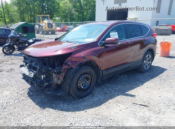 7FARW2H8XJE026334 2018 HONDA CR-V Red Front left