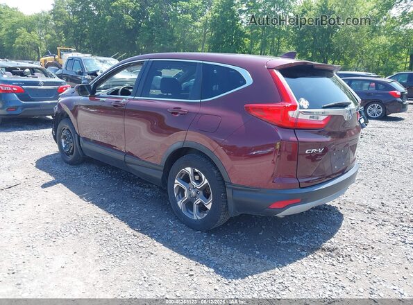 7FARW2H8XJE026334 2018 HONDA CR-V Red Rear left