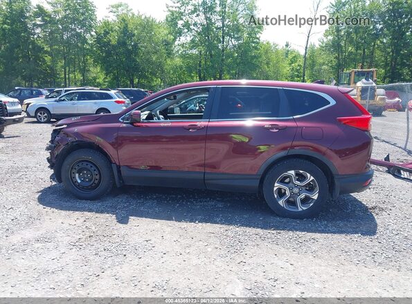 7FARW2H8XJE026334 2018 HONDA CR-V Red 360 interior view