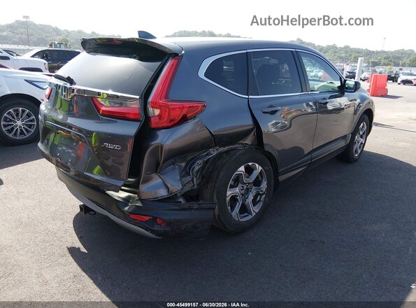 7FARW2H8XJE047233 2018 HONDA CR-V Gray Задня права чверть